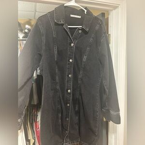 Abercrombie & Fitch Black Denim Dresss